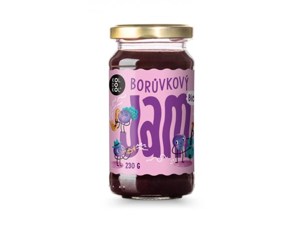 JAM čučoriedka 230g