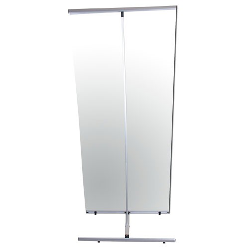 Dvostranski transparent Vitt 80x180 cm, alu okvir