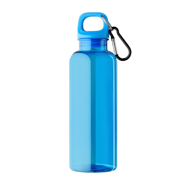 Gourde de vélo Doli, bouchon à vis avec mousqueton, rPET - 500 ml