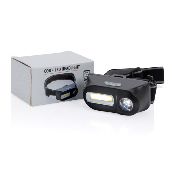 Naglavna svetilka Xd Collection, 180 lm COB, 90 lm LED