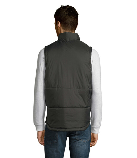 WARM colete acolchado 210T - Cinzento-Carvão3XL