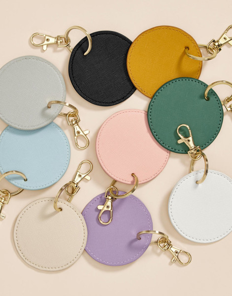 Boutique Circular Key Clip - Oyster / ONE SIZE