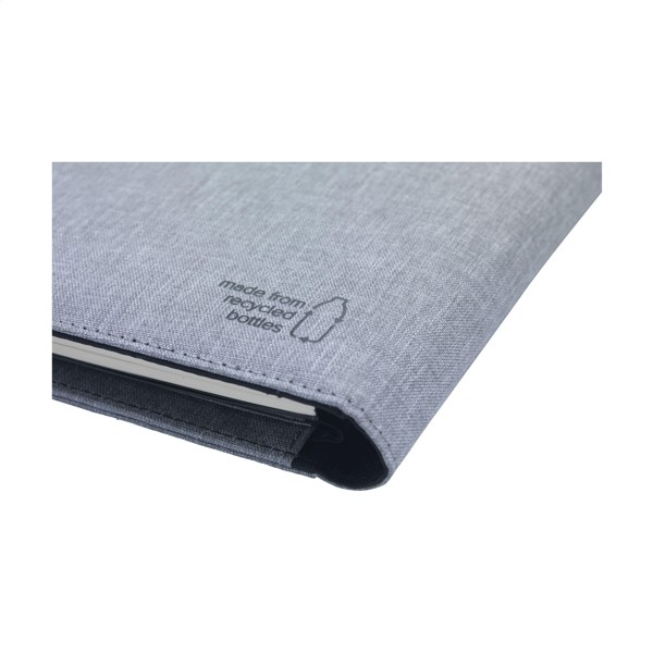 Quest Portfolio RCS RPET A5 document folder - Grey
