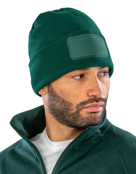 Double Knit Printers Beanie - Grey / ONE SIZE