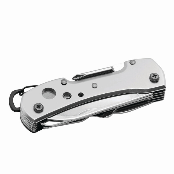 Pocket knife, 12 pcs STRONG HELPER - silver