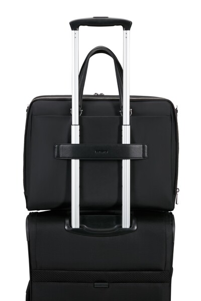 Samsonite - Zalia 3.0 Bailhandle 2 Compartments 15.6" - Black