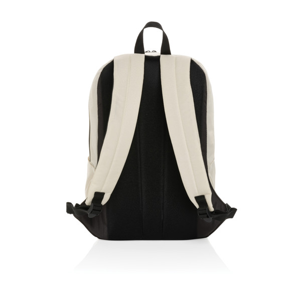 Batoh na 15.6" notebook Kazu z RPET AWARE™ - Off White