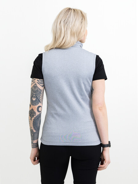 Printer Powerslide Vest Lady Grey Melange XS