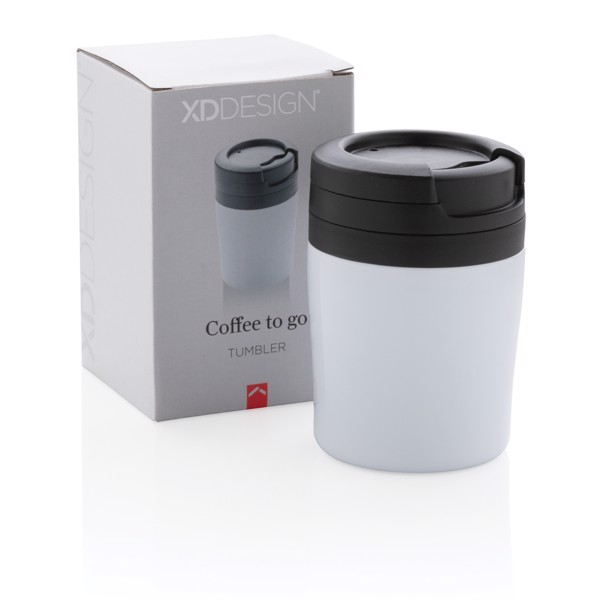 Kozarec Xd Xclusive, 160 ml, notranja stran PP z dvojno steno - Bela