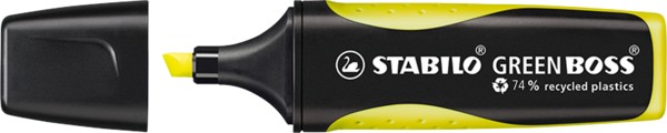 STABILO GREEN BOSS highlighter, yellow
