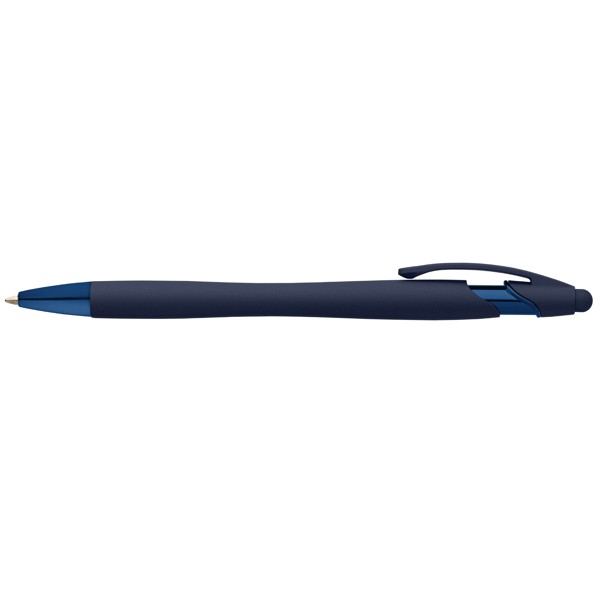 Stylo Classic La Jolla Softy Monochrome avec Stylet - Bleu marine / Jet d’encre 4 couleurs