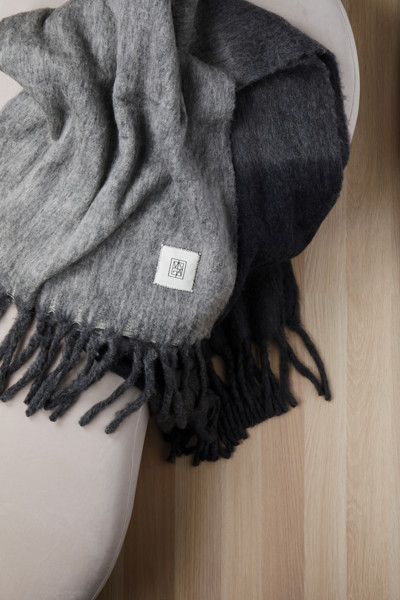 Vinga Saletto wool blend blanket - Grey