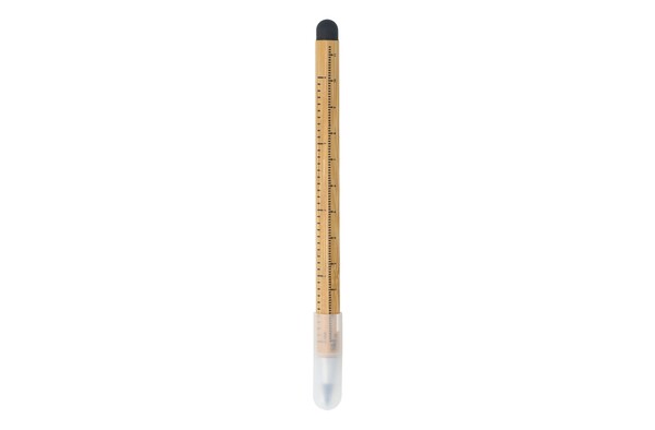 Crayon et règle en bambou durables