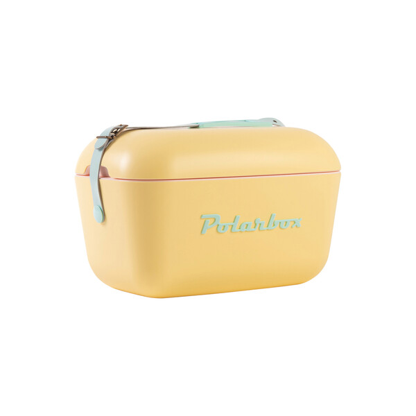 Polarbox Original Medium 12L Vintage Coolerbox - Geel