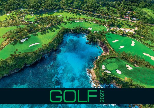 Nástěnný kalendář - Golf