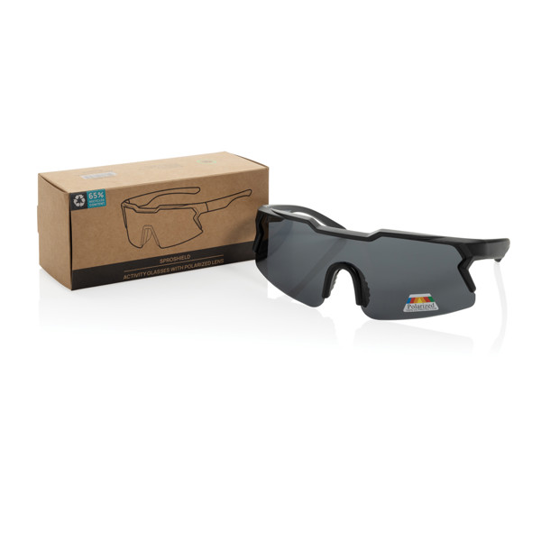 SproShield RCS plastic activity glasses with polarized lens