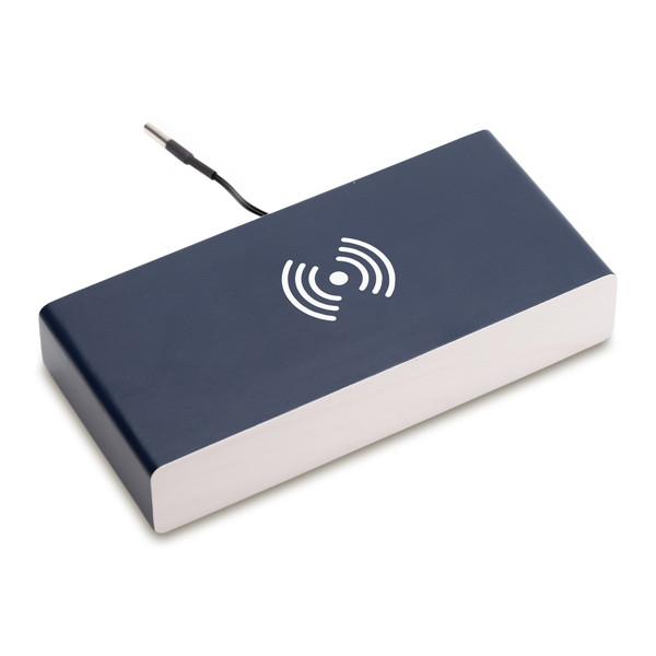 Nesna wireless charger with clock