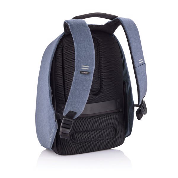 Bobby Hero Regular Anti-Diebstahl-Rucksack - Hellblau / Schwarz