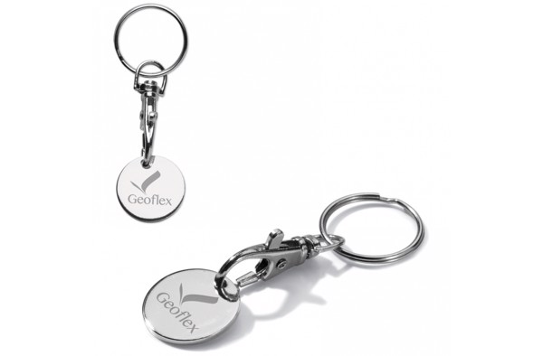 Coin keychain