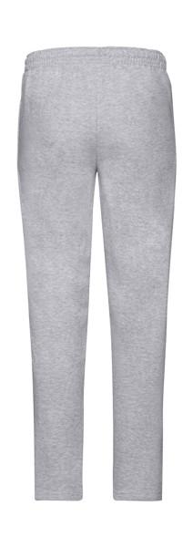 Classic Open Hem Jog Pants - Heather Grey / L