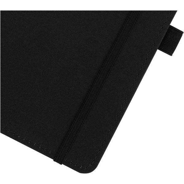 Thalaasa ocean-bound plastic hardcover notebook - Black