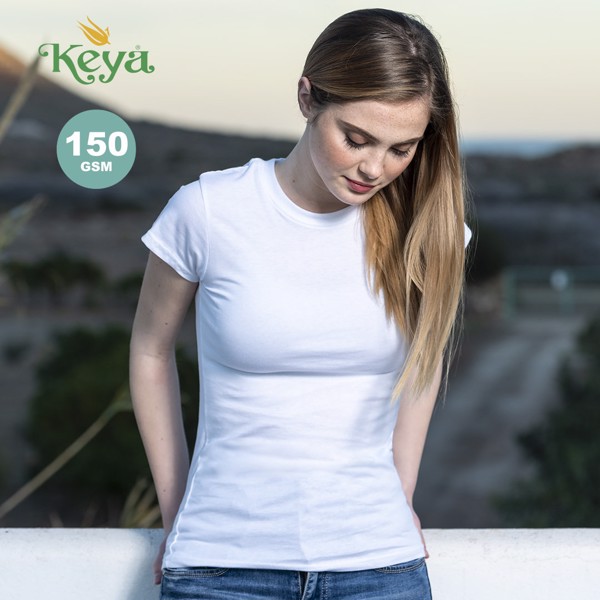 Camiseta Mujer Blanca "keya" WCS150 - Blanco / L