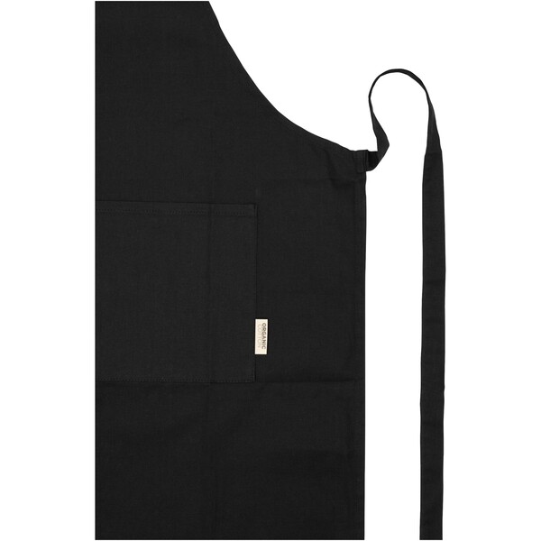 Odisha 200 g/m² OCS organic apron - Black
