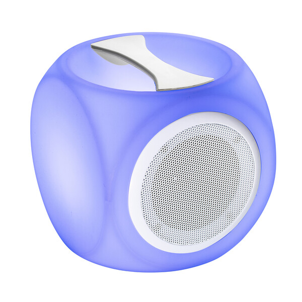Haut-Parleur Bluetooth® avec Lumière MALBORK - blanc