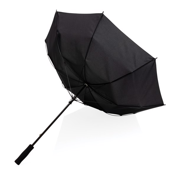 23" Impact AWARE™ RPET 190T Storm proof umbrella - Black