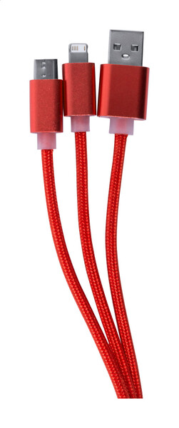 Usb Töltőkábel Scolt - Red