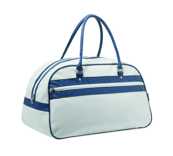 PU sports bag Nostalgic - White