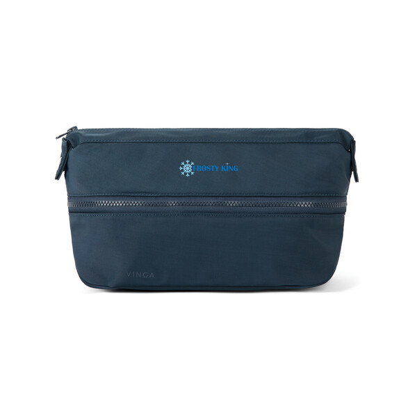 VINGA Trousse de toilette extensible Baltimore Neo RCS - Bleu Marine