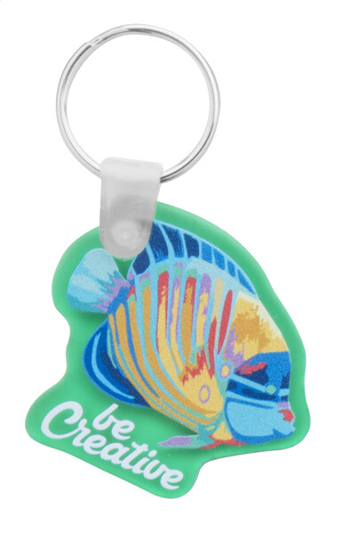 Porte-clés CreaFob - Vert Transparent