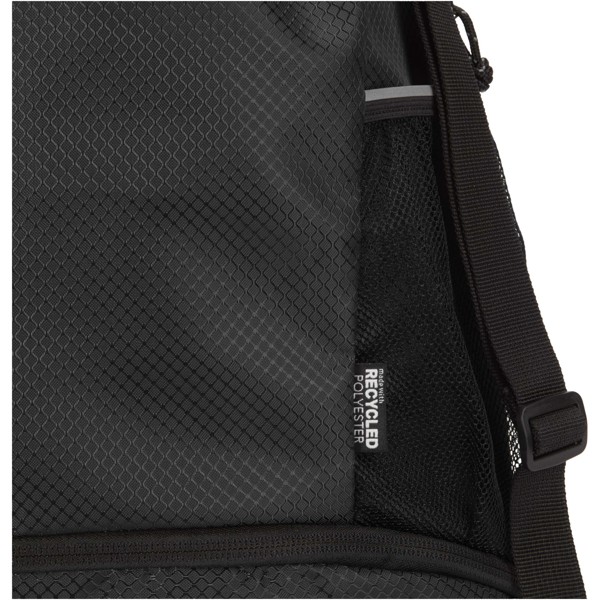 Nomad GRS-recycelter Sportbeutel mit Bodenfach 18 L - schwarz