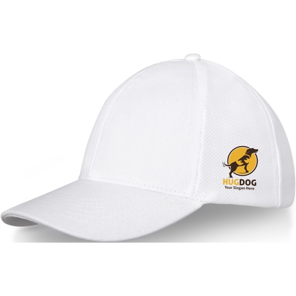 Drake 6 panel trucker cap - White