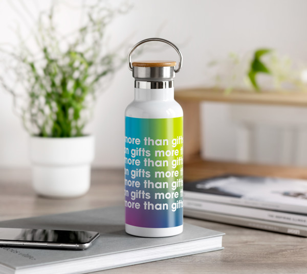 Isolierflasche 500ml Helsinki - Weiß
