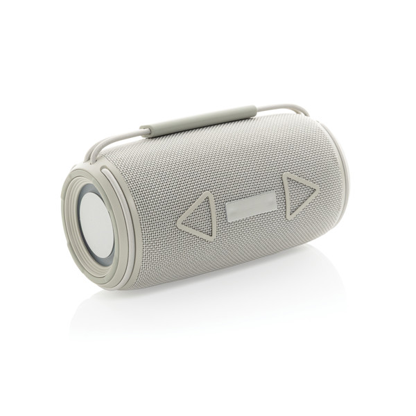 Prisma RCS recycled plastic IPX 4 waterpoof 16W speaker - Grey