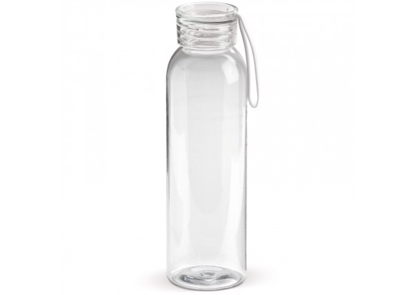 Water bottle Tritan 600ml - Transparent White