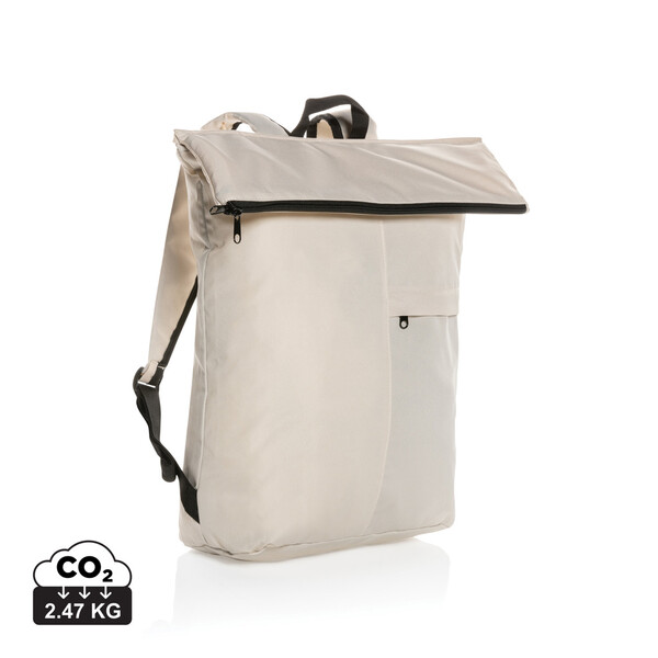 Lehký skládací batoh Dillon z RPET AWARE™ - Off White
