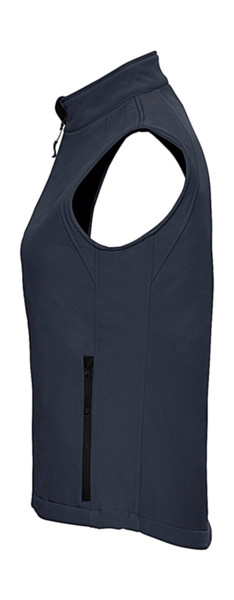 Ladies Softshelll Gilet - Black / XL