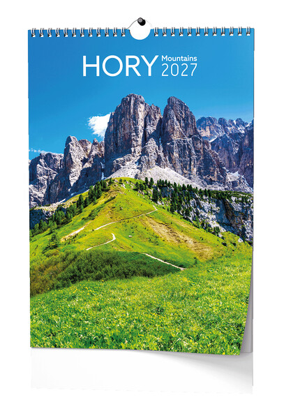Nástěnný Kalendář - Hory - A3