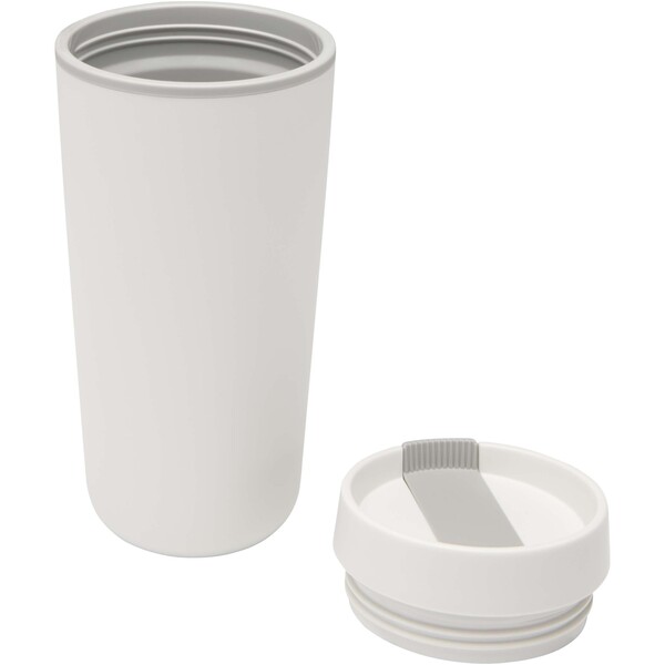 Sedona 480 ml double wall plastic tumbler - White