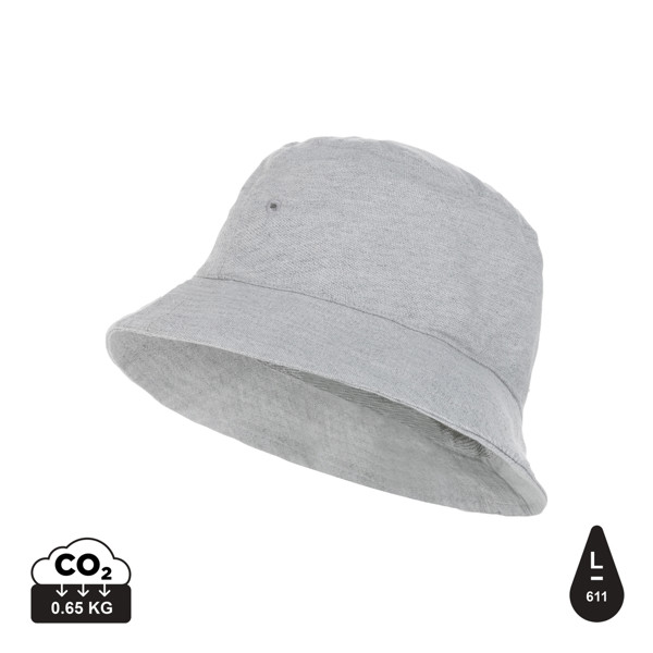 Impact Aware™ šešir (bucket hat) od nebojanog recikliranog platna 285 g/m², univerzalna veličina