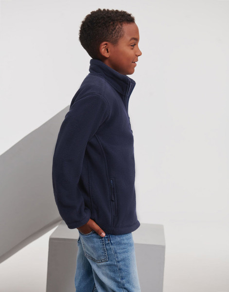 Kids Full Zip Outdoor Fleece - French Navy / 2XL (152/11-12)