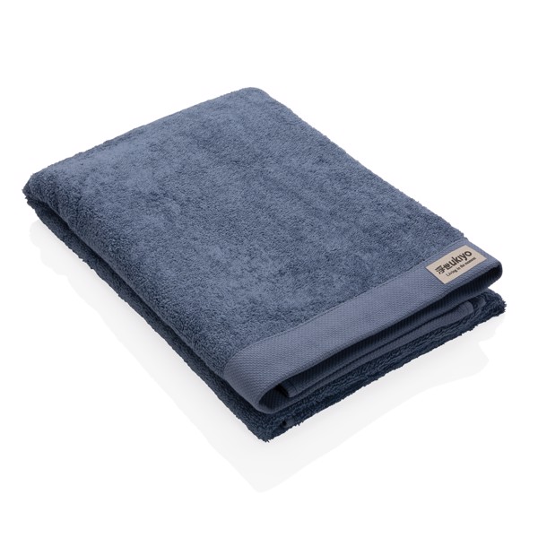 Ukiyo Sakura bath towel 70x140cm, 500 gsm - Blue
