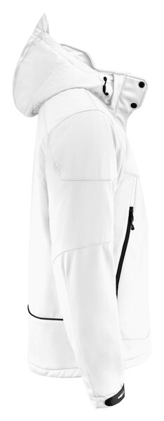 Printer Skeleton Softshell Jacket White 4XL