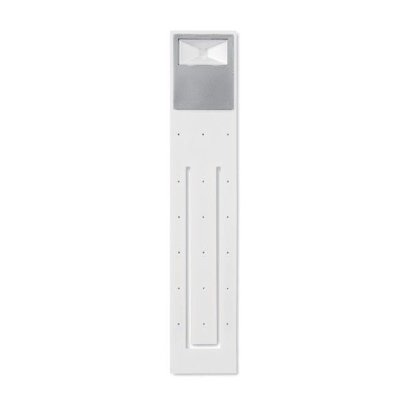 Knjižna svetilka Flexilight LED, prilagodljivo ABS ohišje - Bela