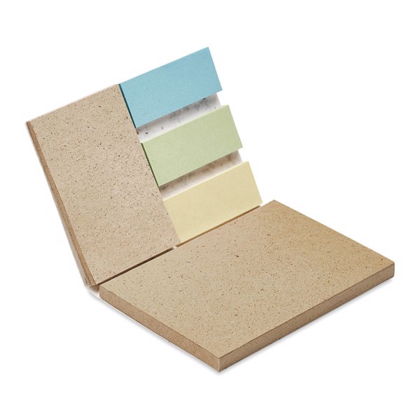 MB - Grass/seed paper memo pad Grow Me