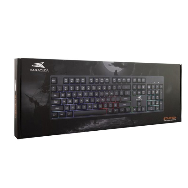 Baracuda gaming membrane keyboard STARFISH, US layout