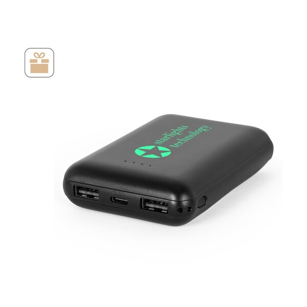 LEAKEY 8. Prijenosna baterija 8'000 mAh od recikliranog ABS-a (100% rABS)